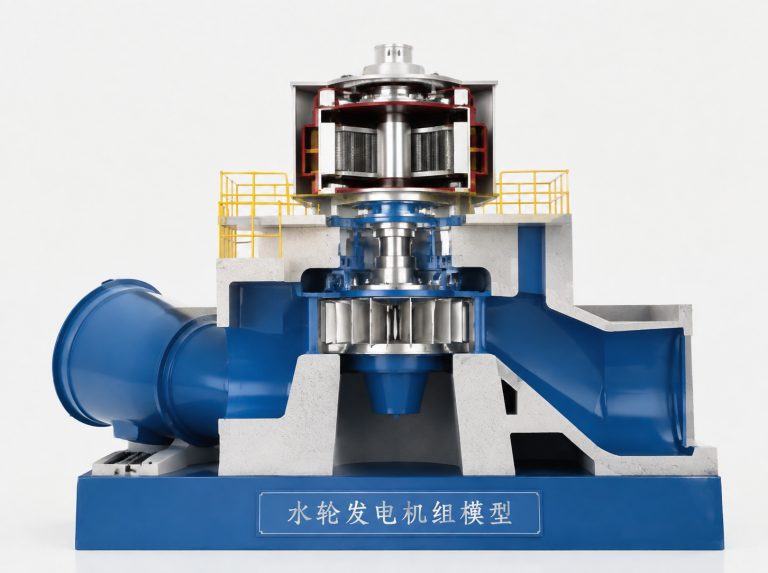 焦作水轮发电机组剖视模型